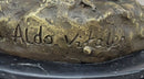 Aldo Vitaleh Sexy Nude Female Bronze Marble Base Sculpture
