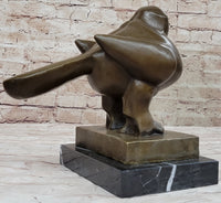 BIRD by Fernando Botero Bronze Pigeon Dove 10" x 8"