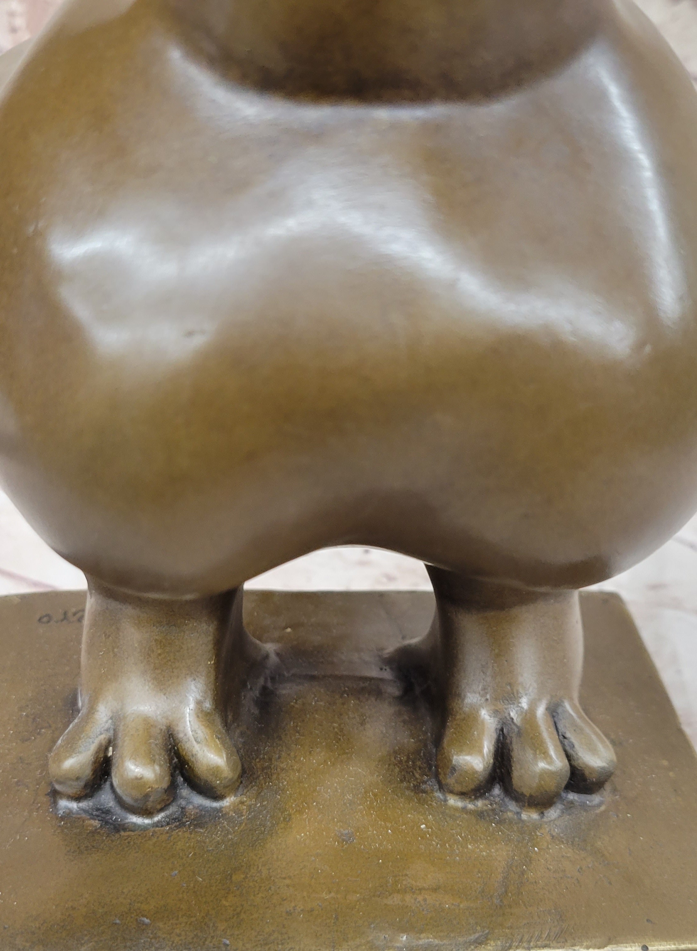 BIRD by Fernando Botero Bronze Pigeon Dove 10" x 8"