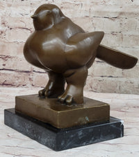 BIRD by Fernando Botero Bronze Pigeon Dove 10" x 8"