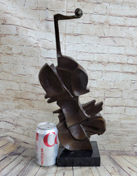 Cello Bronze Metal Sculpture Collectible Musician Dali