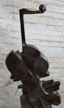 Cello Bronze Metal Sculpture Collectible Musician Dali