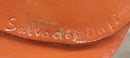 Salvador Dali Style Bronze Violin Sculpture on Marble Base