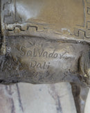 Salvador Dali Surrealist Elephant with Long Legs Bronze Sculpture