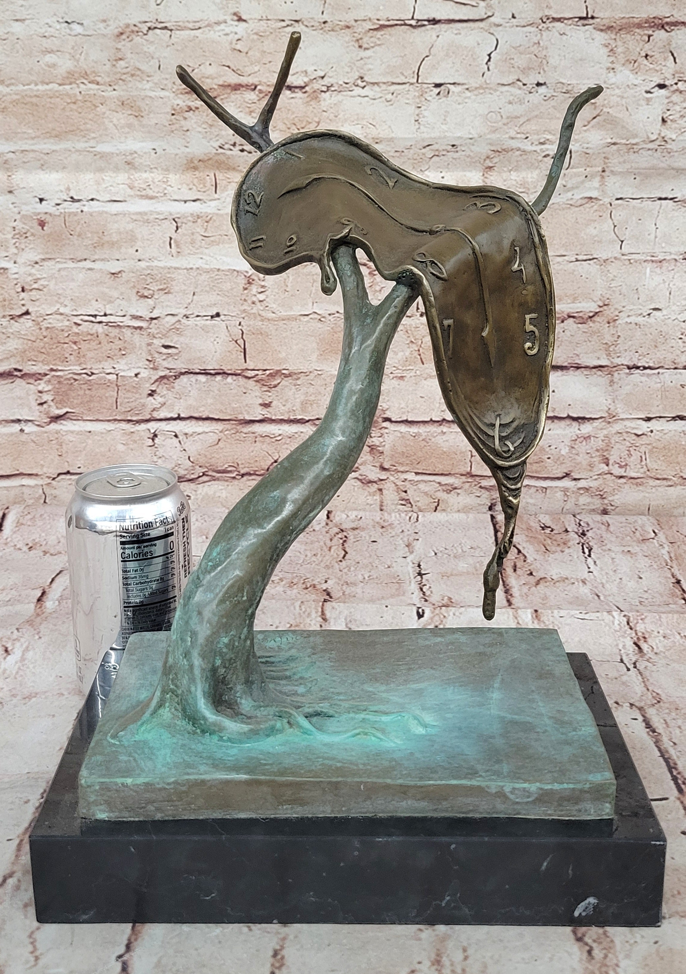 The Persistence of Memory Melting Clock by Salvador Dali Bronze