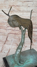 The Persistence of Memory Melting Clock by Salvador Dali Bronze