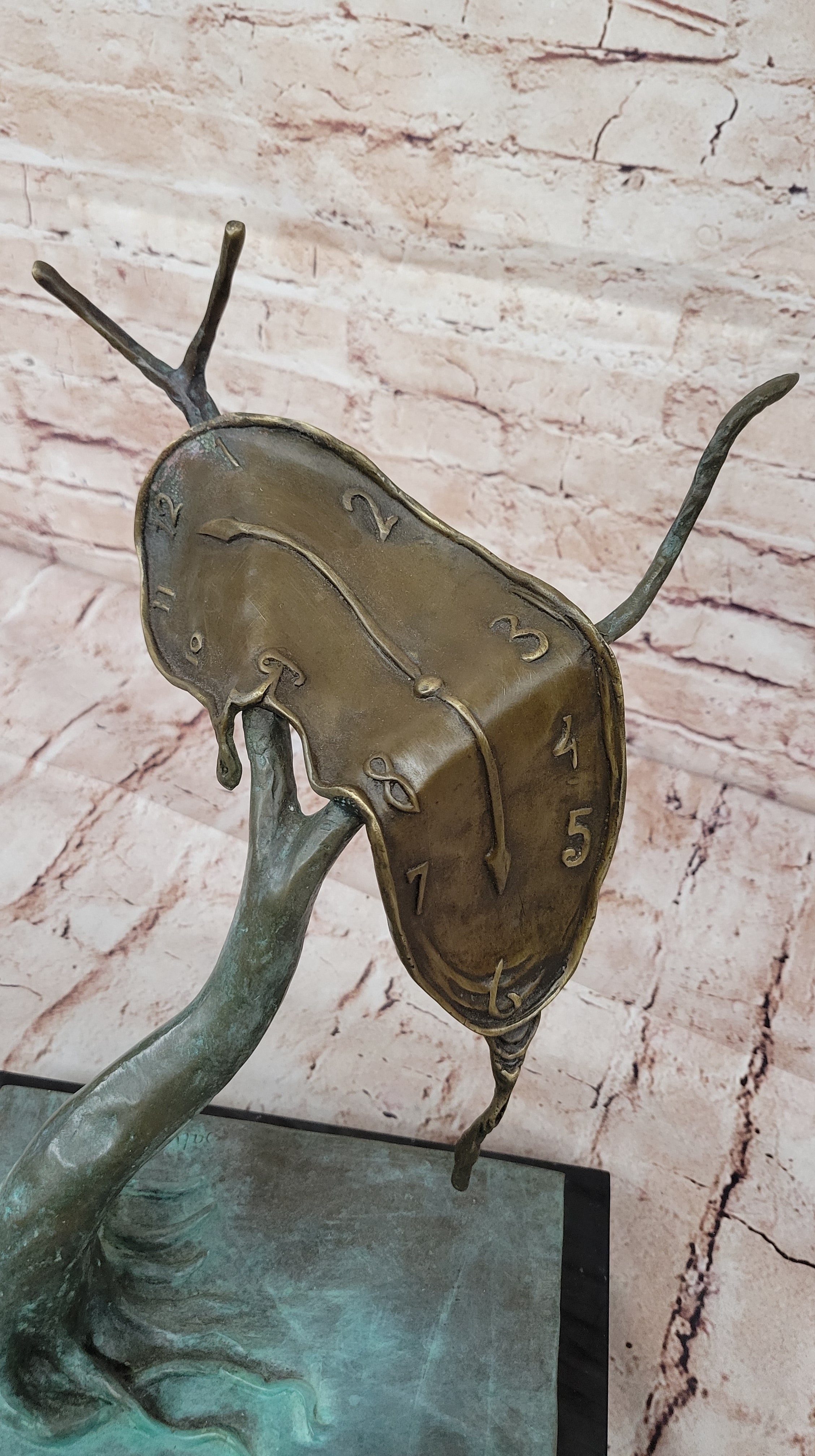 The Persistence of Memory Melting Clock by Salvador Dali Bronze