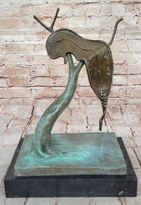 The Persistence of Memory Melting Clock by Salvador Dali Bronze