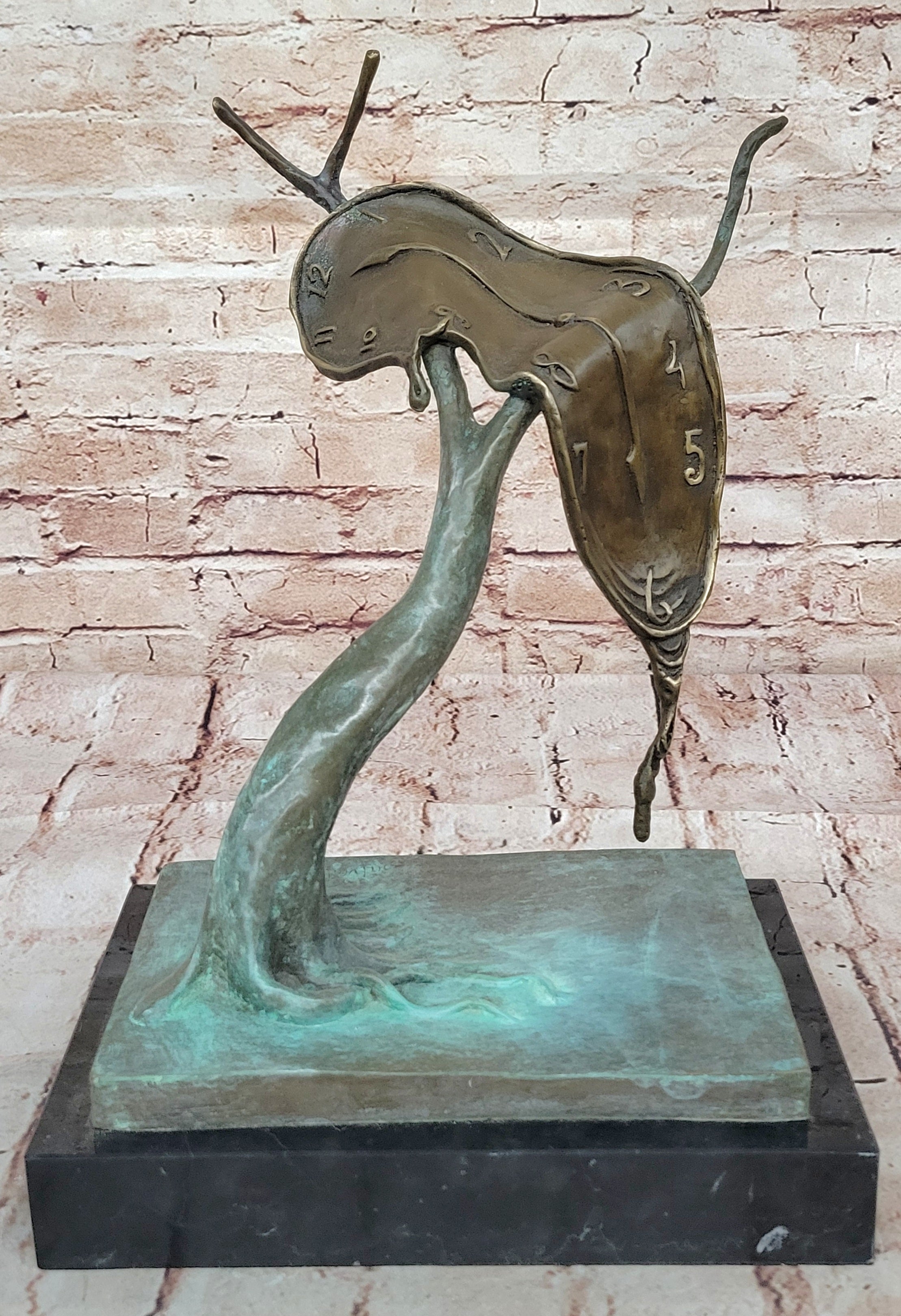 The Persistence of Memory Melting Clock by Salvador Dali Bronze