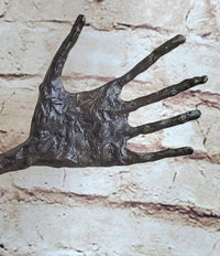 Thin Hand La Main by Alberto Giacometti Bronze 16" x 18"