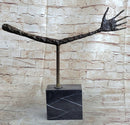 Thin Hand La Main by Alberto Giacometti Bronze 16" x 18"