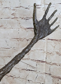 Thin Hand La Main by Alberto Giacometti Bronze 16" x 18"