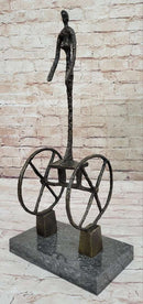 The Chariot by Alberto Giacometti Bronze Walking Man Sculpture