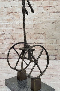 The Chariot by Alberto Giacometti Bronze Walking Man Sculpture
