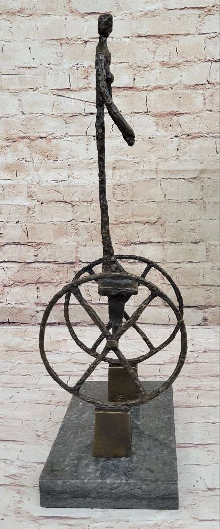 The Chariot by Alberto Giacometti Bronze Walking Man Sculpture