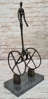 The Chariot by Alberto Giacometti Bronze Walking Man Sculpture