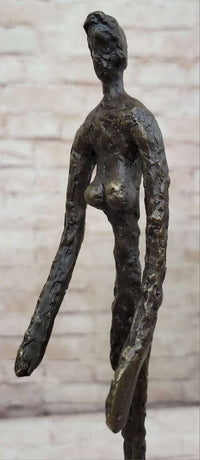 The Chariot by Alberto Giacometti Bronze Walking Man Sculpture