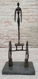 The Chariot by Alberto Giacometti Bronze Walking Man Sculpture