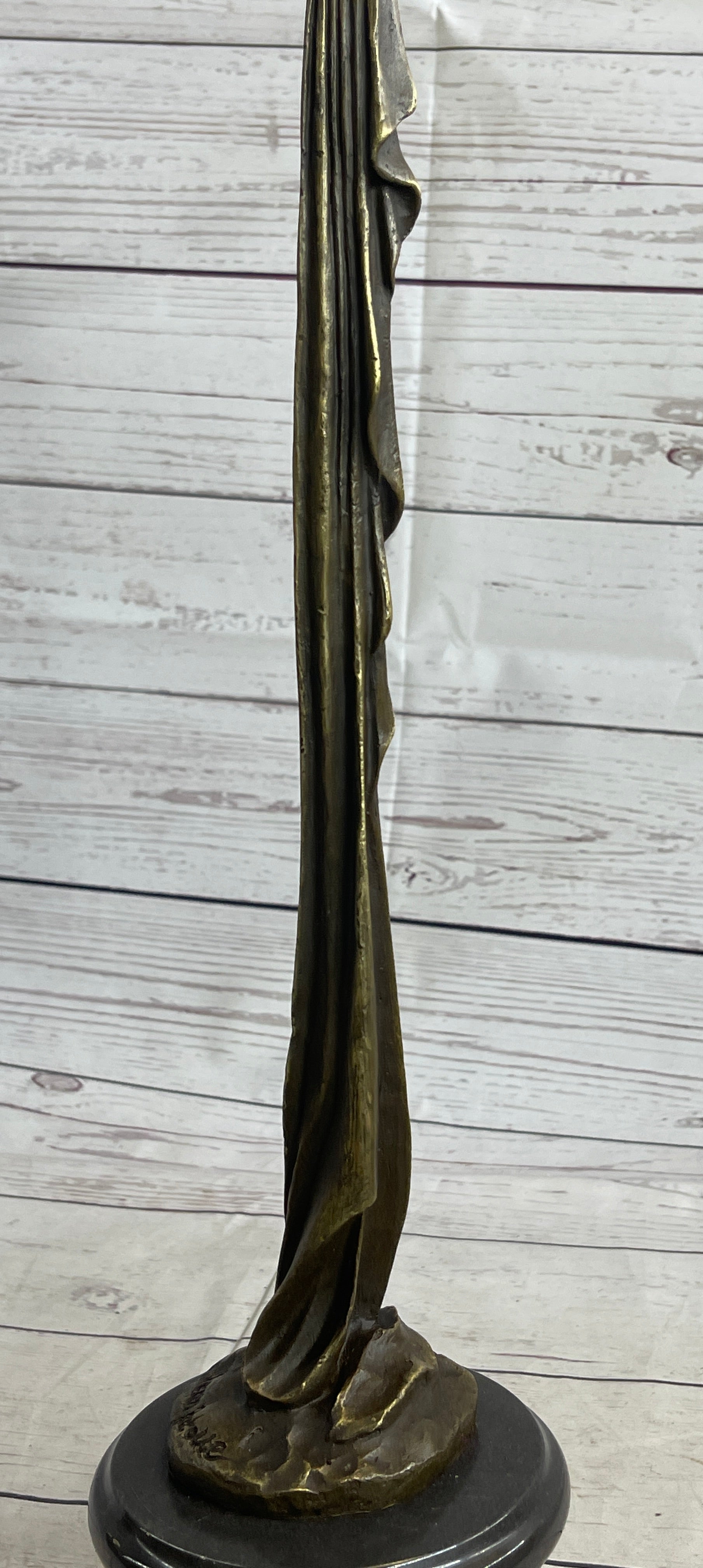 Miguel Lopez Gymnast Ballerina Trapeze Artist Bronze Sculpture