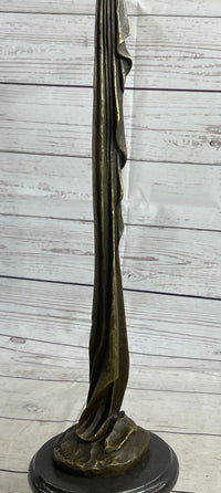 Miguel Lopez Gymnast Ballerina Trapeze Artist Bronze Sculpture