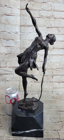Female Dancer Art Deco Bronze Chiparus Tribute Sculpture