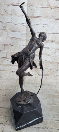 Female Dancer Art Deco Bronze Chiparus Tribute Sculpture