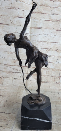 Female Dancer Art Deco Bronze Chiparus Tribute Sculpture