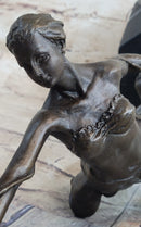 Female Dancer Art Deco Bronze Chiparus Tribute Sculpture