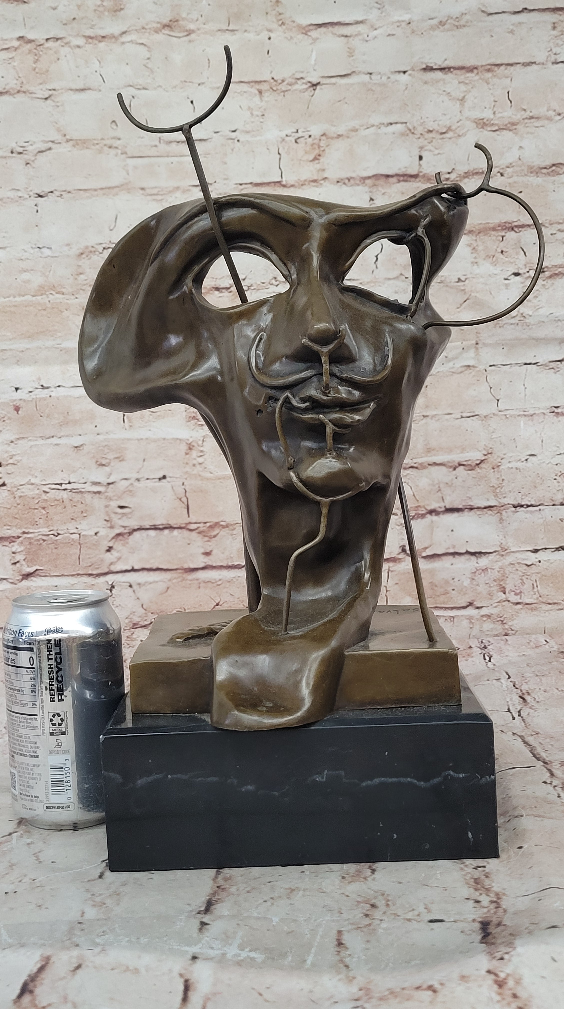 Self Portrait with Fried Bacon (1941) by Salvador Dali Bronze