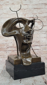 Self Portrait with Fried Bacon (1941) by Salvador Dali Bronze