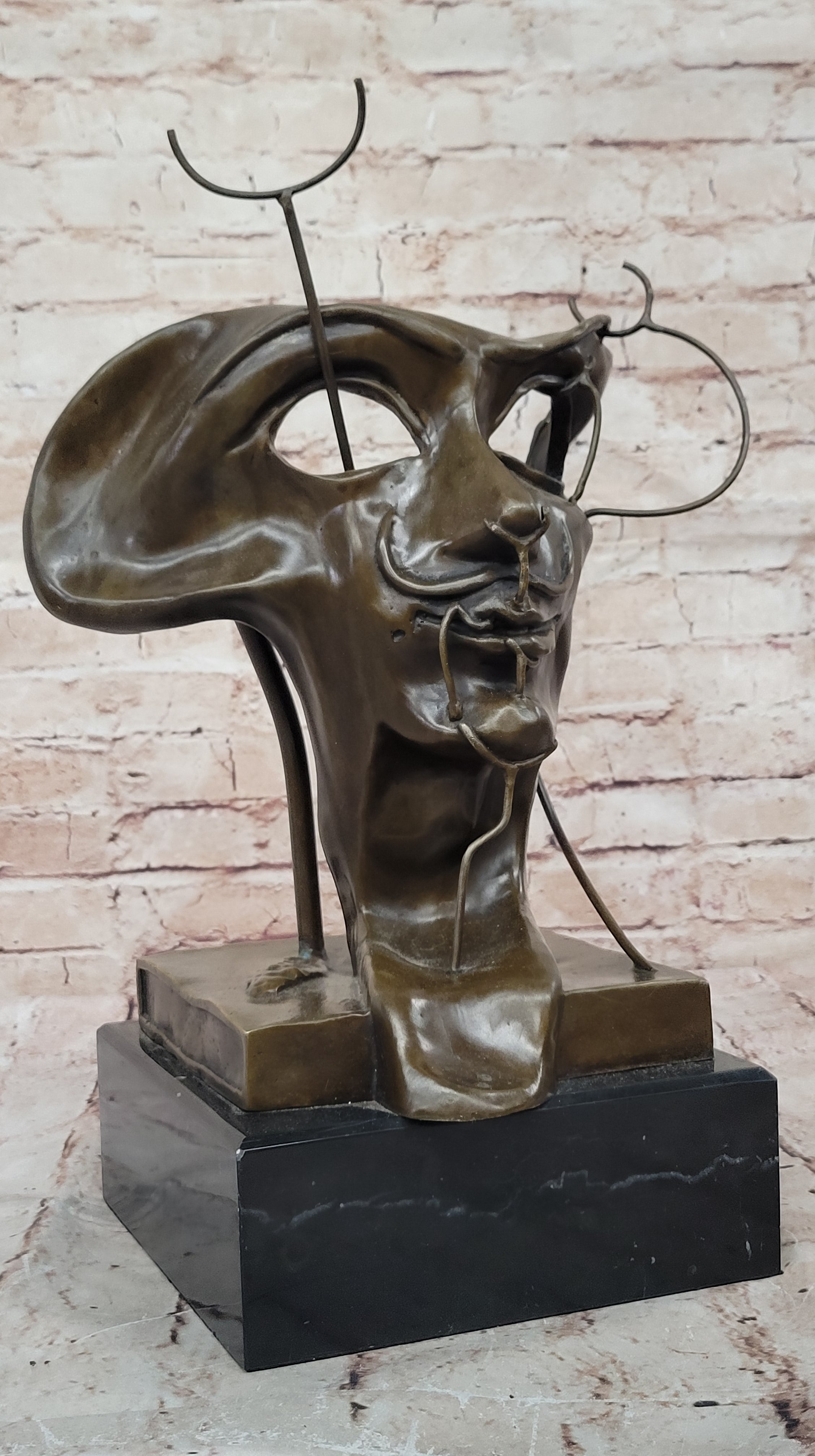 Self Portrait with Fried Bacon (1941) by Salvador Dali Bronze