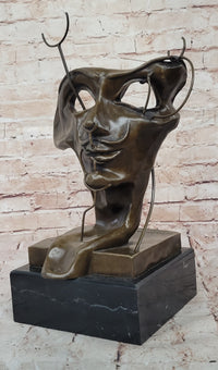 Self Portrait with Fried Bacon (1941) by Salvador Dali Bronze