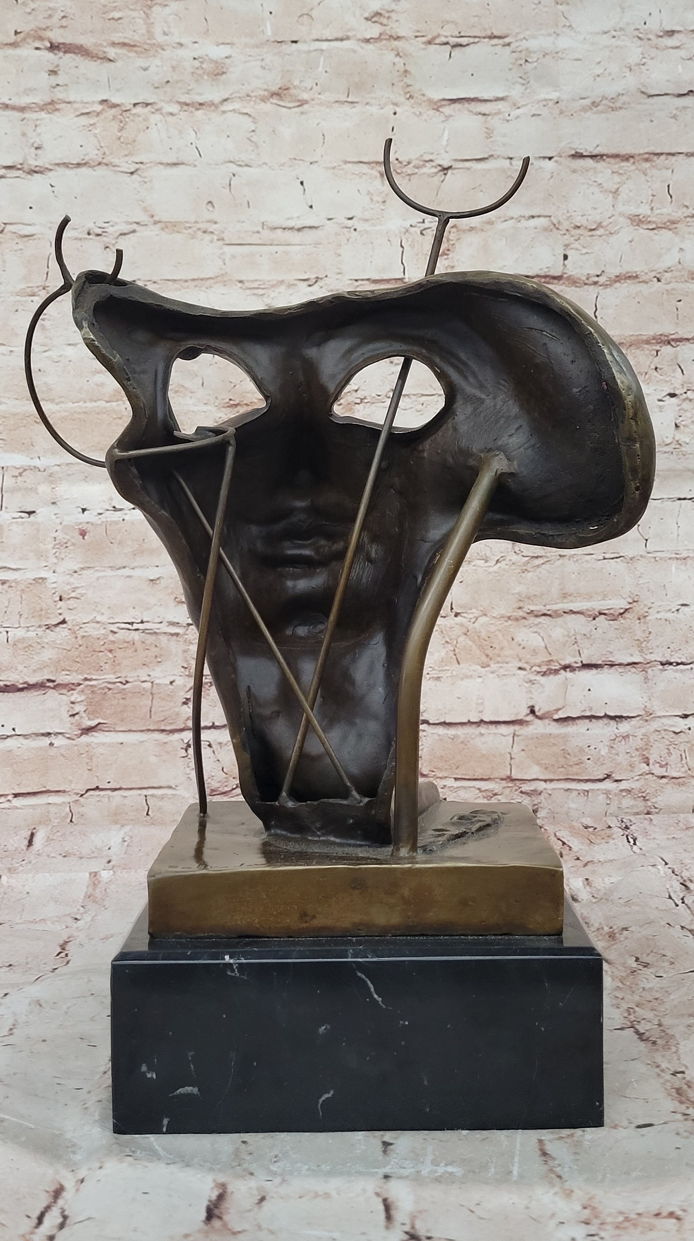 Self Portrait with Fried Bacon (1941) by Salvador Dali Bronze