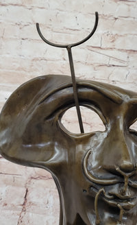 Self Portrait with Fried Bacon (1941) by Salvador Dali Bronze