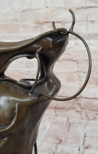 Self Portrait with Fried Bacon (1941) by Salvador Dali Bronze