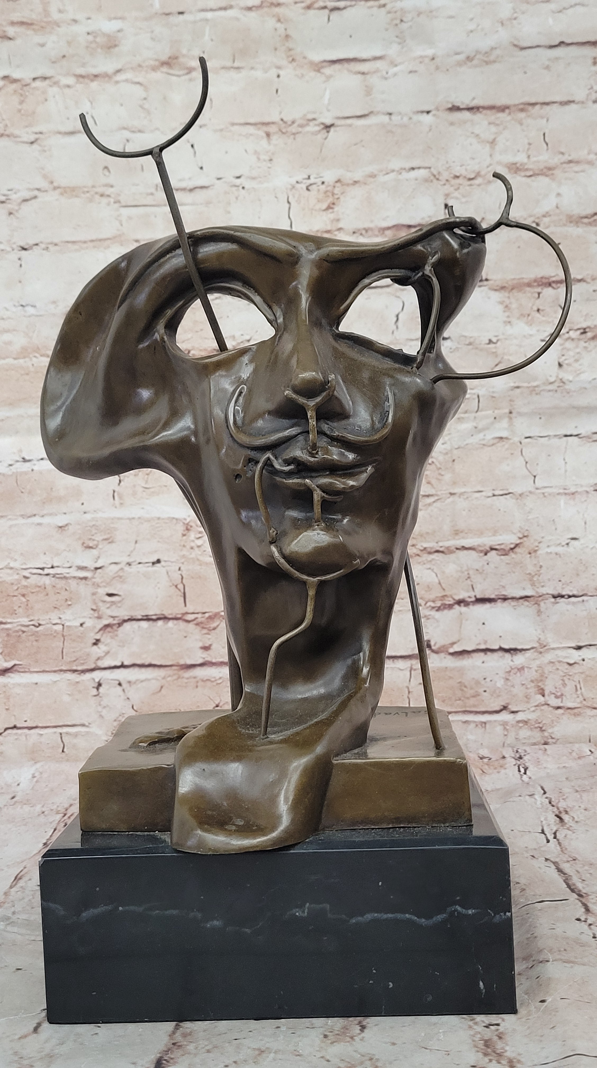 Self Portrait with Fried Bacon (1941) by Salvador Dali Bronze