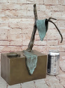 Persistence of Memory Melting Clock Bronze Art after Salvador Dali