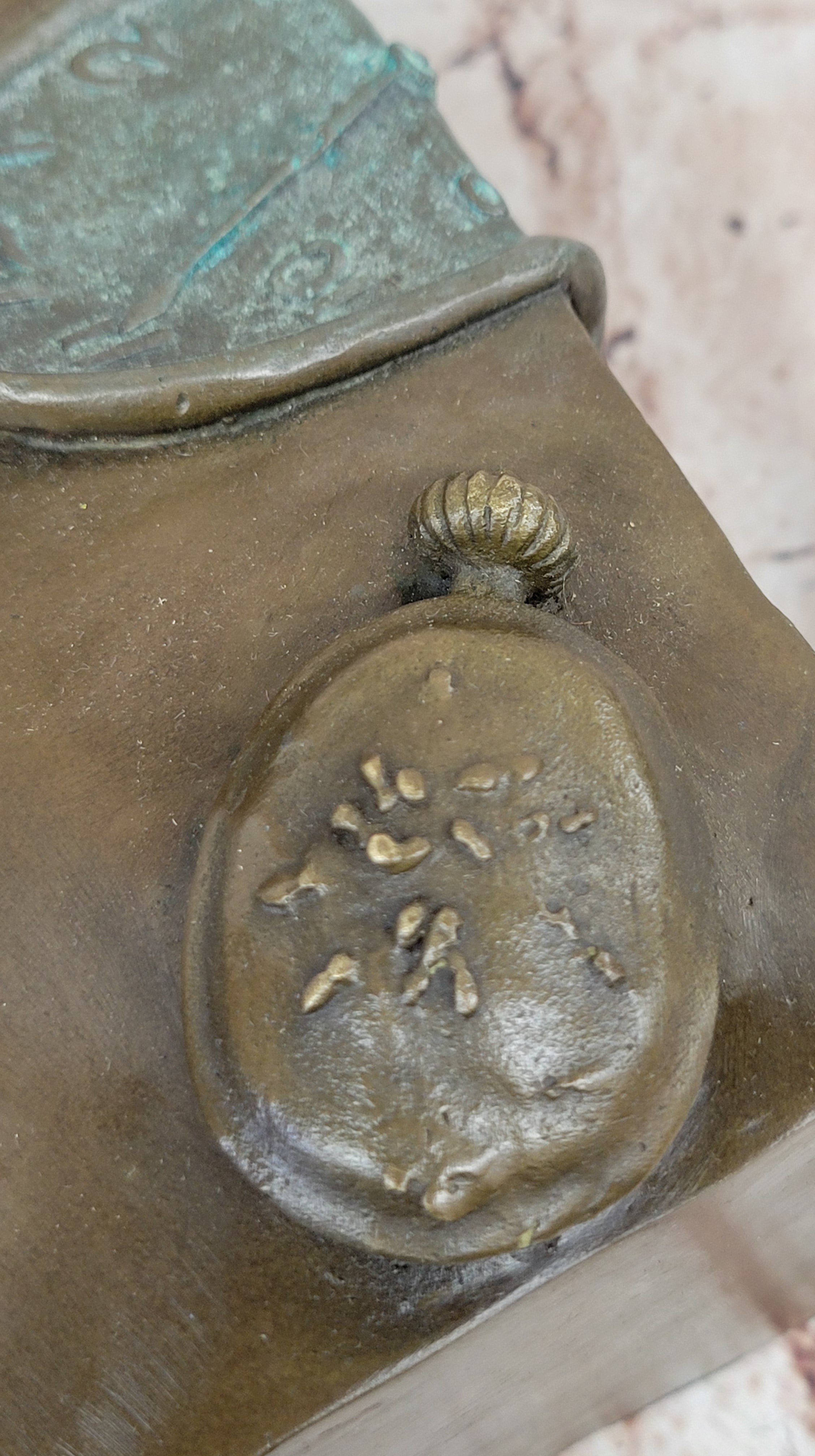 Persistence of Memory Melting Clock Bronze Art after Salvador Dali