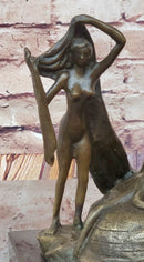 Surreal Melting Clock Bronze – Salvador Dalí Sculpture