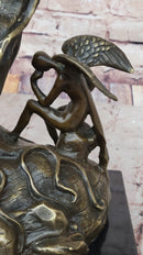 Surreal Melting Clock Bronze – Salvador Dalí Sculpture