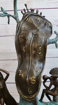 Salvador Dali Nobility of Time Melting Clock 17" x 10"