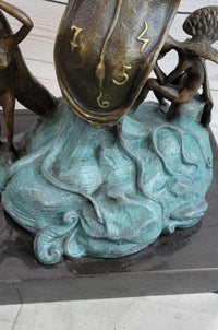 Salvador Dali Nobility of Time Melting Clock 17" x 10"