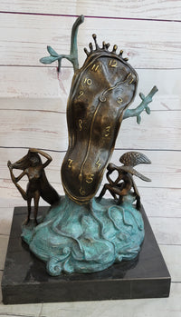 Salvador Dali Nobility of Time Melting Clock 17" x 10"