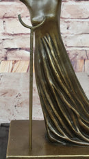 Salvador Dali Alice in Wonderland Bronze Sculpture 19" x 8"