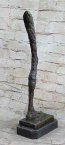 Leg by Alberto Giacometti - Bronze Sculpture on Marble Base