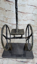 Le Chariot by Alberto Giacometti - Bronze Sculpture on Marble