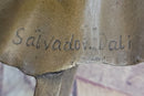 Disembodied Head Over Table - Surrealist Bronze by Dali