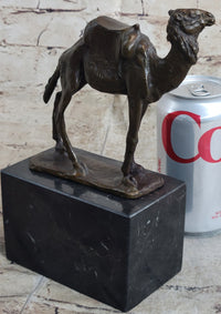 Camel Take a Journey Desert Bronze Sculpture Art Deco Milo
