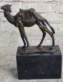 Camel Take a Journey Desert Bronze Sculpture Art Deco Milo