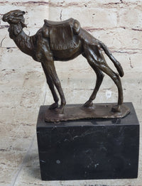 Camel Take a Journey Desert Bronze Sculpture Art Deco Milo